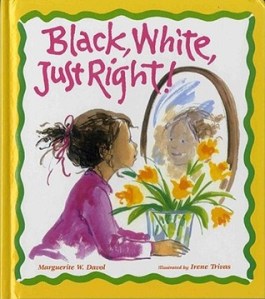 Black, White, Just Right book cover